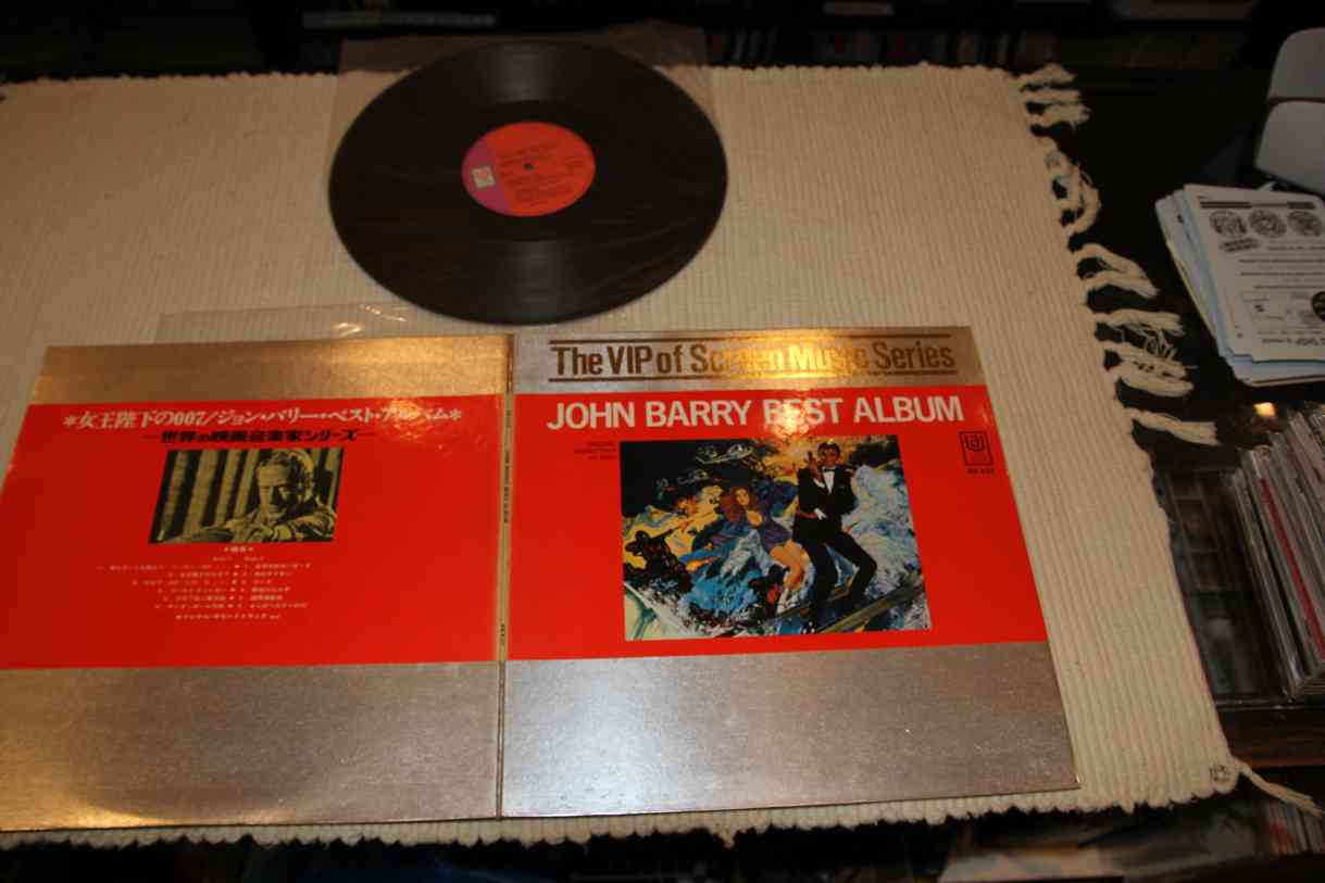 JOHN BARRY - 007 BEST ALBUM - JAPAN